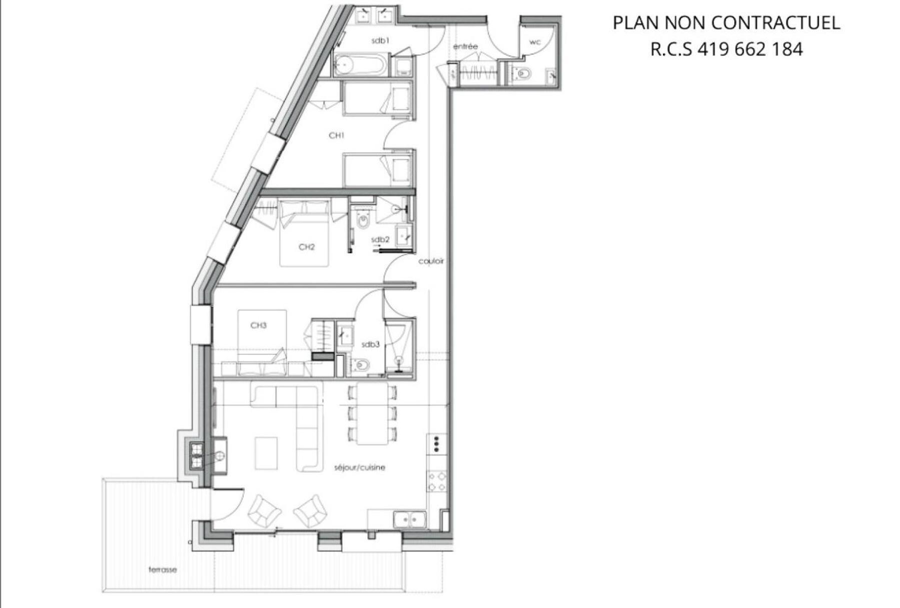 Les Chalets Du Cheval Noir - Appartement Neuf 4 Pieces 8 Personnes Avec Vue La Vallee Mae-2174 Saint-Martin-de-Belleville Esterno foto