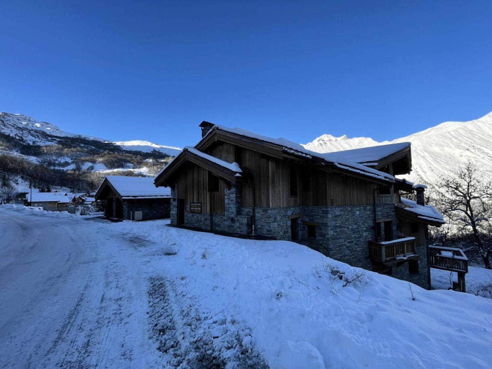 Les Chalets Du Cheval Noir - Appartement Neuf 4 Pieces 8 Personnes Avec Vue La Vallee Mae-2174 Saint-Martin-de-Belleville Esterno foto